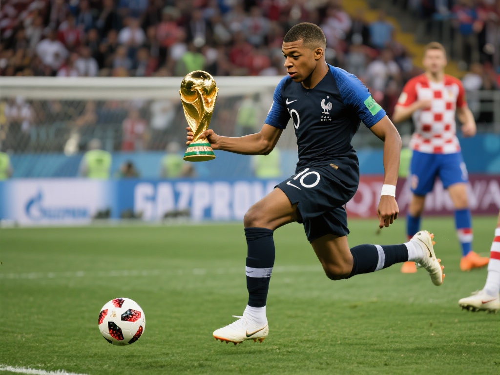 如果说俱乐部是姆巴佩的试炼场，那么国家队就是他真正